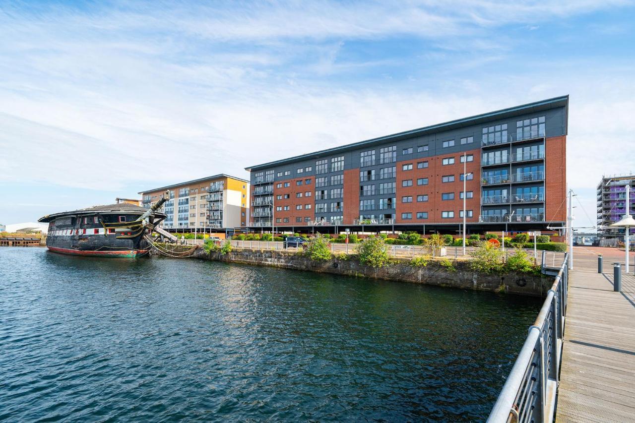 Quayside Apartment Dundee Bagian luar foto
